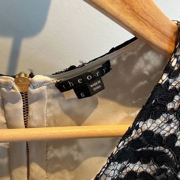 Theory lace dress size 6 - Picture 2 of 3